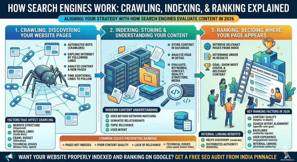 how search engine works