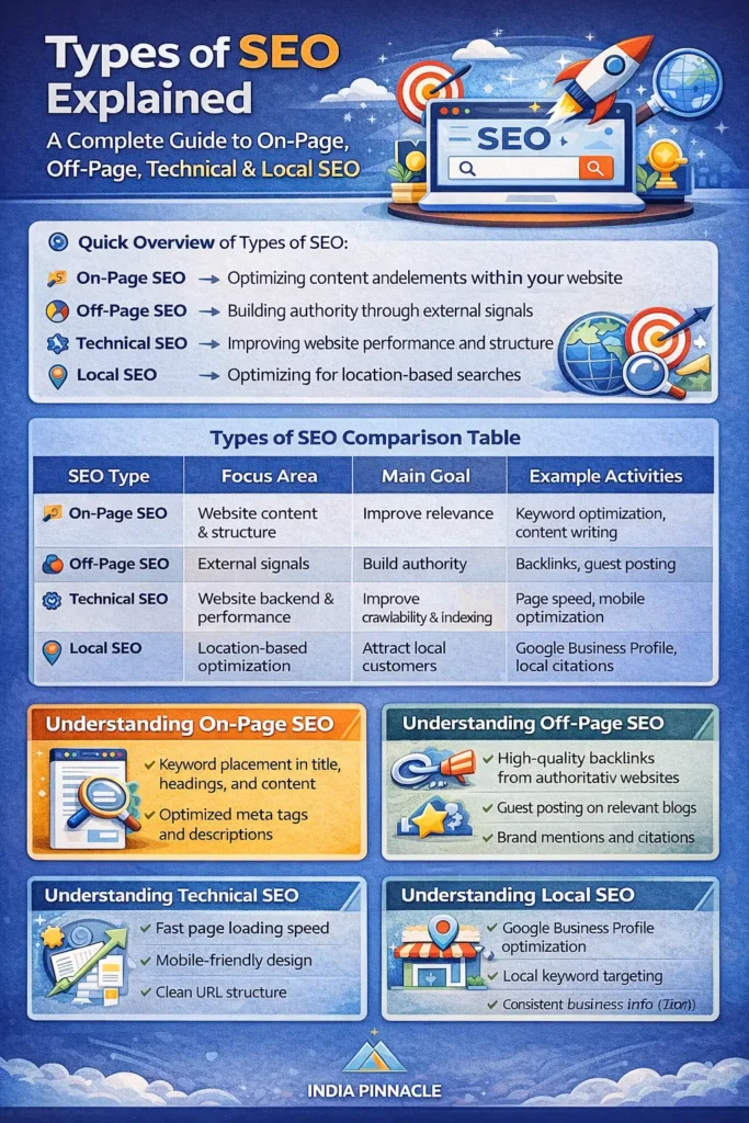types of seo